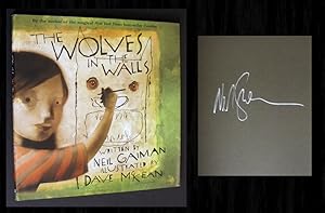 Imagen del vendedor de The Wolves in the Walls (Signed in Person by Neil Gaiman) a la venta por Bookcharmed Books IOBA