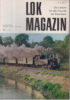 Lok-Magazin - Die Lektüre für alle Freunde der Eisenbahn - 6 Heft 36 1969