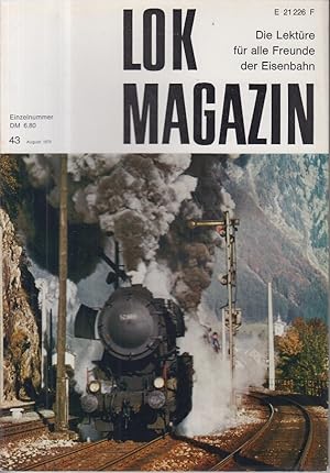 Lok-Magazin - Die Lektüre für alle Freunde der Eisenbahn - 8 Heft 43 1970