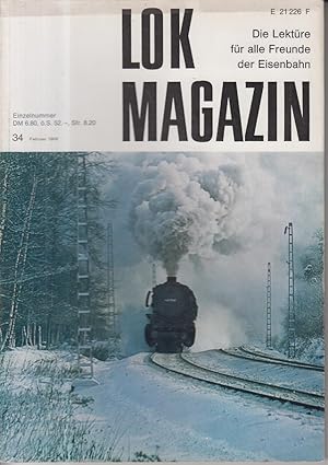 Lok-Magazin - Die Lektüre für alle Freunde der Eisenbahn - 2 Heft 34 1969