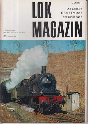 Lok-Magazin - Die Lektüre für alle Freunde der Eisenbahn - 12 Heft 39 1969