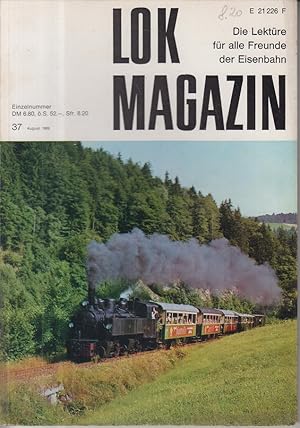 Lok-Magazin - Die Lektüre für alle Freunde der Eisenbahn - 8 Heft 37 1969