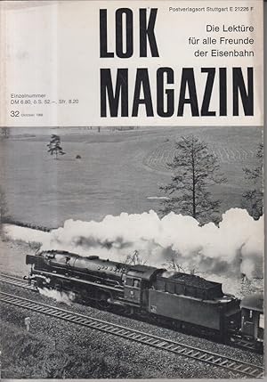 Lok-Magazin - Die Lektüre für alle Freunde der Eisenbahn - 10 Heft 32 1968