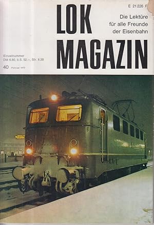 Lok-Magazin - Die Lektüre für alle Freunde der Eisenbahn - 2 Heft 40 1970