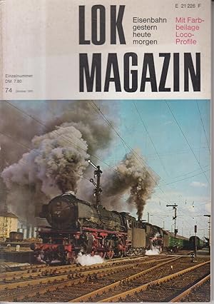 Lok-Magazin - Eisenbahn gestern, heute, morgen - 10 Heft 74 1975
