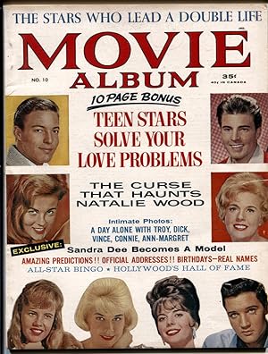 Movie Album Magazine #10 1963 ELVIS STEVE MCQUEEN RICKY NELSON