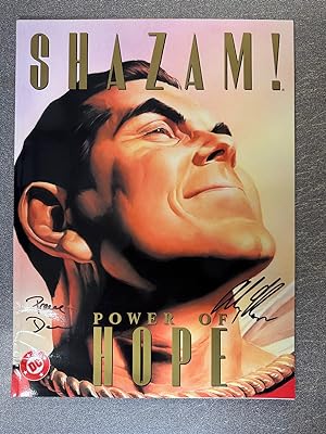 Shazam!: Power of Hope--2002--DC--Signed Alex Ross and Paul Dini--Treasury Size