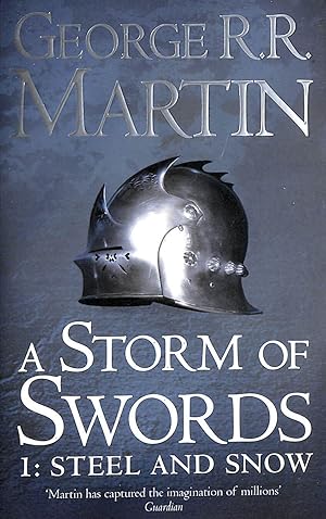 Immagine del venditore per A STORM OF SWORDS Book 1 : Steel and Snow Paperback Novel (George R.R.Martin - Game Of Thrones - 2011) venduto da Comics Monster