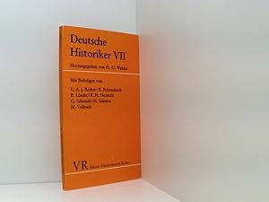 Bild des Verkufers fr Deutsche Historiker (Band 7) Bd. 7. zum Verkauf von Book Broker