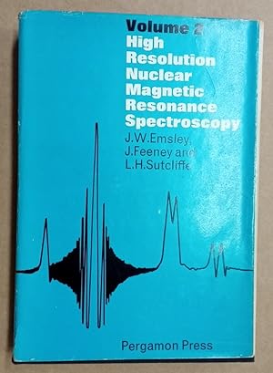 Image du vendeur pour High Resolution Nuclear Magnetic Resonance Spectroscopy. Volume 2. mis en vente par Plurabelle Books Ltd