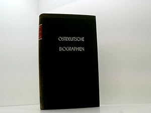 Bild des Verkufers fr Ostdeutsche Biographien: 365 Lebenslufe in Kurzdarstellung zum Verkauf von Book Broker