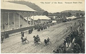 "The Finish" of the Race: Vermont State Fair