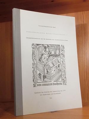 Oberrheinische Buchillustration. Ikkunabelholzschnitte aus den Beständen dewr Universitätsbibliot...