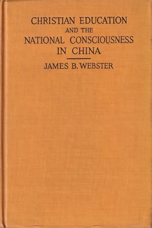 Christian Education and the National Consciousness in China