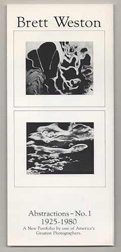 Seller image for Brett Weston: Abstractions No. 1 1925 - 1980 for sale by Jeff Hirsch Books, ABAA