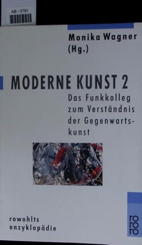 Bild des Verkufers fr Moderne Kunst. 2. Bd zum Verkauf von Antiquariat Bookfarm