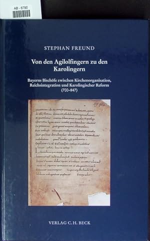 Bild des Verkufers fr Von den Agilolfingern zu den Karolingern. zum Verkauf von Antiquariat Bookfarm