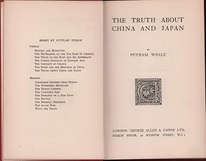 Seller image for The Truth About China and Japan for sale by Asia Bookroom ANZAAB/ILAB