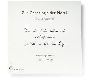 Bild des Verkufers fr Zur Genealogie der Moral. Eine Streitschrift zum Verkauf von moluna