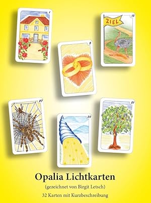 Bild des Verkufers fr Opalia Lichtkarten. 32 Karten im Samtsaeckchen zum Verkauf von moluna