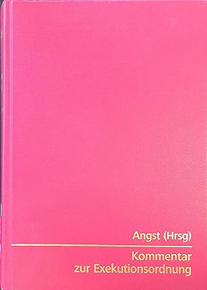 Seller image for Kommentar zur Exekutionsordnung. for sale by books4less (Versandantiquariat Petra Gros GmbH & Co. KG)