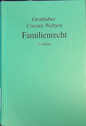 Seller image for Familienrecht. for sale by books4less (Versandantiquariat Petra Gros GmbH & Co. KG)