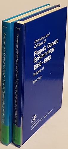 Seller image for Overview and Critique of Piaget's Genetic Epistemology 1965-1980 (2 vols.set/ 2 Bnde KOMPLETT) for sale by books4less (Versandantiquariat Petra Gros GmbH & Co. KG)