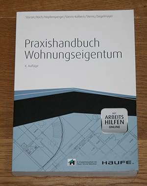 Bild des Verkufers fr Praxishandbuch Wohnungseigentum. zum Verkauf von Antiquariat Gallenberger