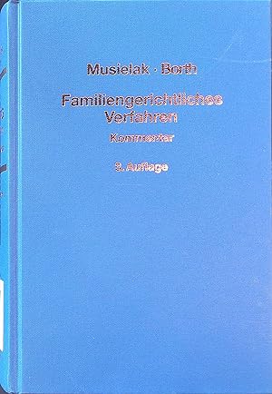 Seller image for Familiengerichtliches Verfahren : 1. und 2. Buch. for sale by books4less (Versandantiquariat Petra Gros GmbH & Co. KG)