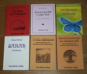 6 Märchen, Erzählungen und Verschenktexte aus dem Lucy Körner Verlag.