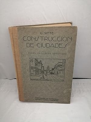 Imagen del vendedor de Construccin de ciudades segn principios artsticos (Edicin 1926, tapa dura) a la venta por Libros Angulo