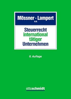 Immagine del venditore per Steuerrecht international ttiger Unternehmen venduto da BuchWeltWeit Ludwig Meier e.K.