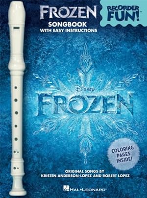 Immagine del venditore per Frozen - Recorder Fun! : Songbook with Easy Instructions venduto da GreatBookPrices