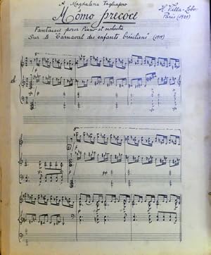 Mômo precóce / Fantaisie pour piano et orchestre / sur le "Carnaval des enfants brésiliens" (1919...