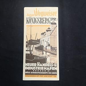 Kurzer Wegweiser Königsberg (PR). Maßstab 1 : 15 000.