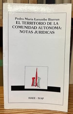 Imagen del vendedor de EL TERRITORIO DE LA COMUNIDAD AUTONOMA: NOTAS JURIDICAS a la venta por Fbula Libros (Librera Jimnez-Bravo)