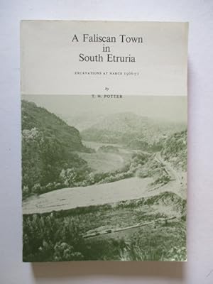 Image du vendeur pour A Faliscan Town in South Etruria: Excavations at Narce, 1966-71 mis en vente par GREENSLEEVES BOOKS