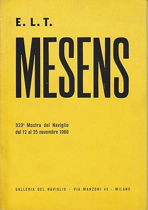 Seller image for E.L.T. Mesens for sale by Libreria Giorgio Maffei