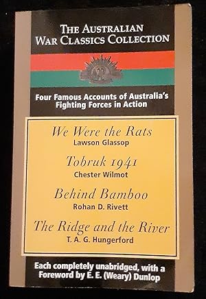 Seller image for The Australian War Classics Collection: We WEre The Rats; Tobruk 1941; Behind Bamboo; The Ridge And The Rover for sale by Rotary Charity Books