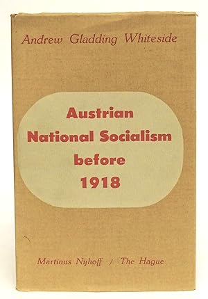 Seller image for Austrian National Socialism before 1918. for sale by Der Buchfreund