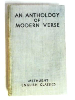 Bild des Verkufers fr An Anthology Modern Verse zum Verkauf von World of Rare Books