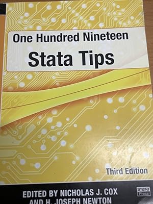 Seller image for One Hundred Nineteen Stata Tips, Third Edition for sale by Chapter Two (Chesham)