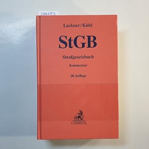 Seller image for Strafgesetzbuch : Kommentar for sale by Gebrauchtbcherlogistik  H.J. Lauterbach
