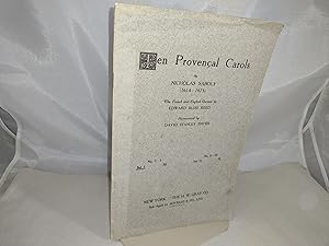 Seller image for Ten Provencal Carols for sale by Friends of the Curtis Memorial Library