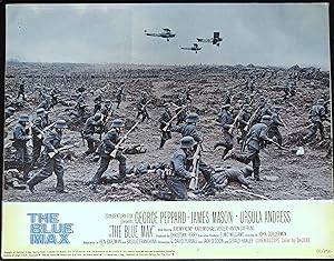 Imagen del vendedor de The Blue Max Lobby Card #2 1966 Great Image of Planes and Battlefield! a la venta por AcornBooksNH