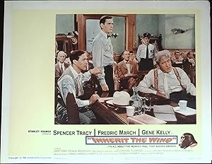 Seller image for Inherit the Wind Lobby Card #7 1960 Spencer Tracy, Dick York, Gene Kelly! for sale by AcornBooksNH