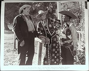 Image du vendeur pour Buck Benny Rides Again 8 X 10 Still 1939 Jack Benny, Rochester, Andy Devine! mis en vente par AcornBooksNH