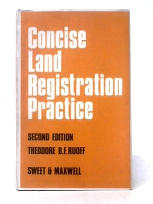 Seller image for Concise Land Registration Practice for sale by World of Rare Books