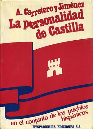 Imagen del vendedor de La personalidad de Castilla en el conjunto de los pueblos hispnicos a la venta por Rincn de Lectura