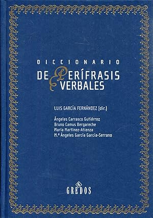 Seller image for Diccionario de perfrasis verbales for sale by Rincn de Lectura